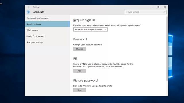 How To Require Computer Password After Waking Up From Sleep In Windows 10 смотреть онлайн