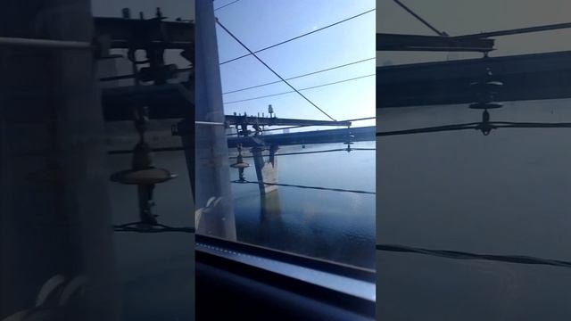 Новосибирск: пересечение реки Обь и строительство нового моста смотреть онлайн