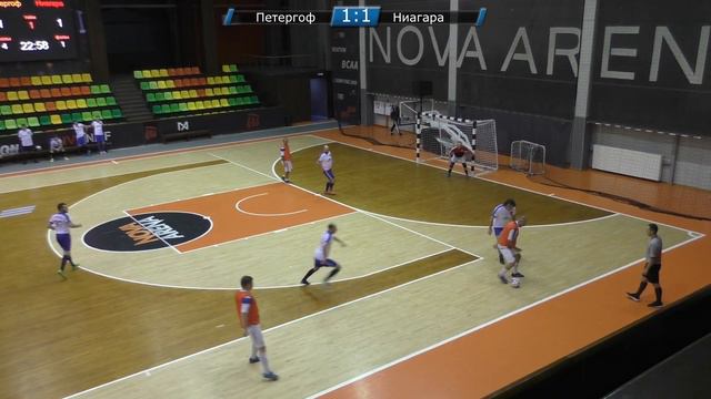 Ветераны. Петергоф (в) - Ниагара. 2:1. Обзор смотреть онлайн