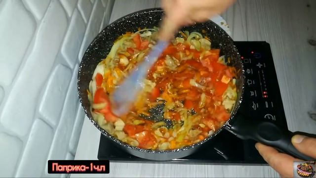 Тушёная капуста с мясом. смотреть онлайн