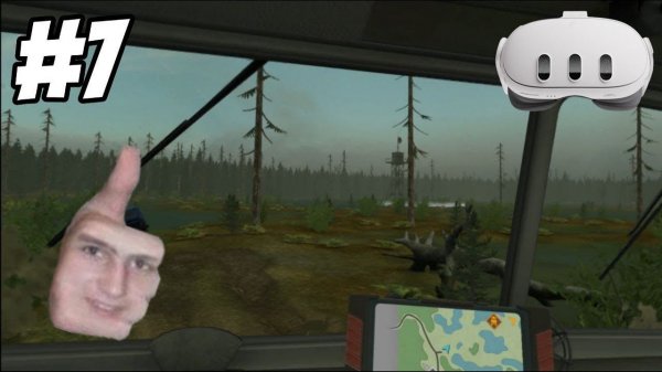 Болотный монстр! №7 | MudRunner VR Rus | Quest 3