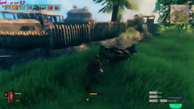 Valheim! RIMAS И КО СТРОИМ ДЕРЕВНЮ! смотреть онлайн