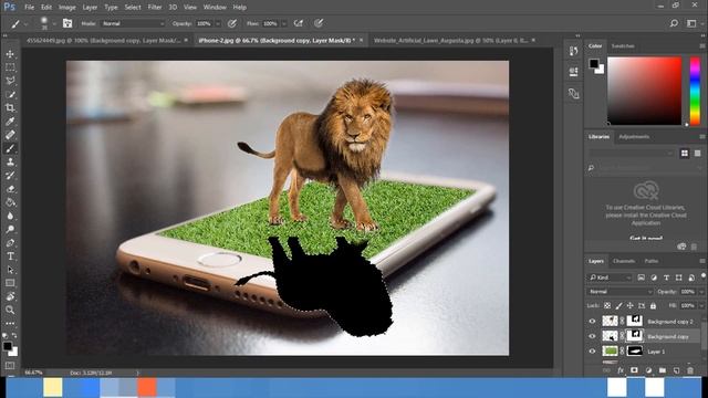 How to Make 3D Pop Out Image in Adobe Photoshop | Photoshop Tutorials смотреть онлайн
