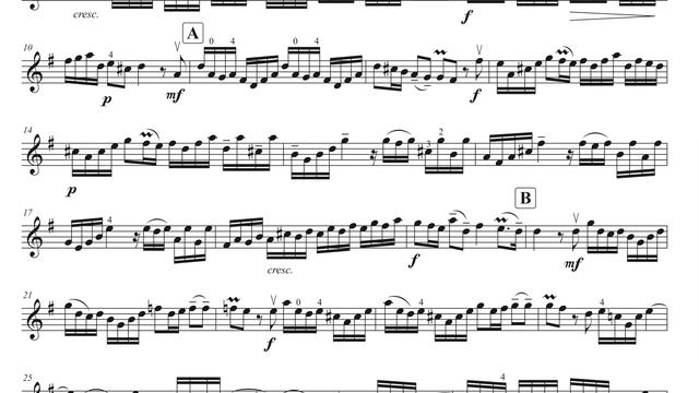 Fiocco Allegro In Different Tempi | Piano Accompaniment | Playalong | Violin Sheet Music