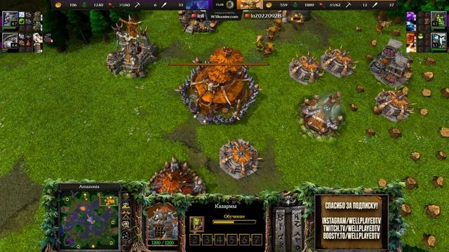 НЕВЕРОЯТНЫЙ МАТЧ И УЛЬТА ФАРСИРА: Linguagua (Orc) vs Infi (Ne) Warcraft 3 Reforged смотреть онлайн