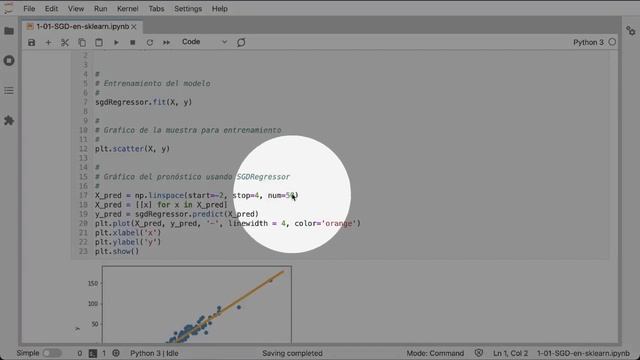 ML con scikit-learn Ep 32 | Modelos SGDRegressor y SGDClassifier usando sklearn смотреть онлайн