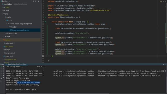 The Singleton Design Pattern Explained | Coding Design Patterns смотреть онлайн