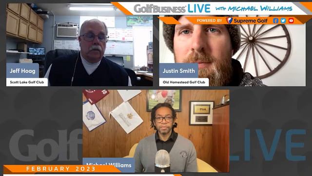 Golf Business LIVE with Michael Williams | Special Guests Justin Smith and Jeff Hoag + 100 Group смотреть онлайн