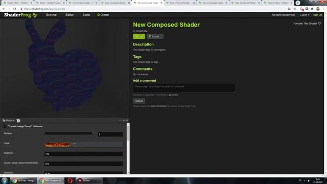 Three.js шейдеры электричества смотреть онлайн