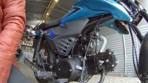 Замена масла на новой Альфе 110. Сразу после покупки