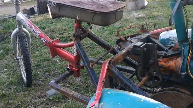 САМОДЕЛЬНЫЙ ТРАЙК С ДВИГАТЕЛЕМ ОТ БЕНЗОПИЛЫ ДРУЖБА#4 смотреть онлайн