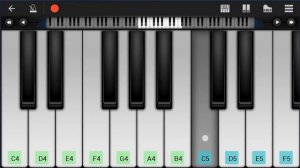 Mobile Piano Tutorial: How to play State Anthem of the Russian Federation