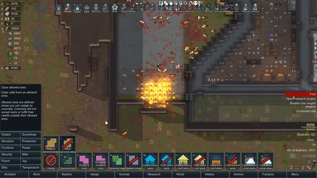 [21] Testing Out The Chainsaw Maze | Rimworld Ultimate Survival A17 смотреть онлайн