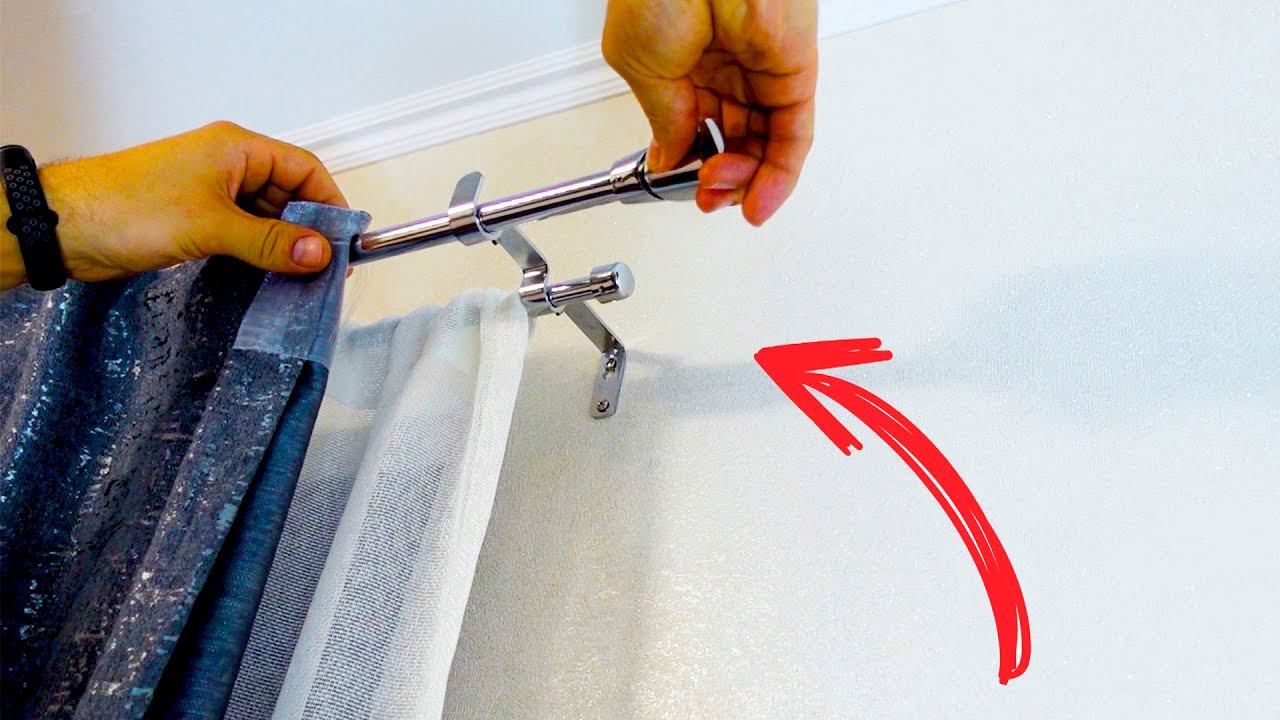 Как повесить карниз смотреть онлайн