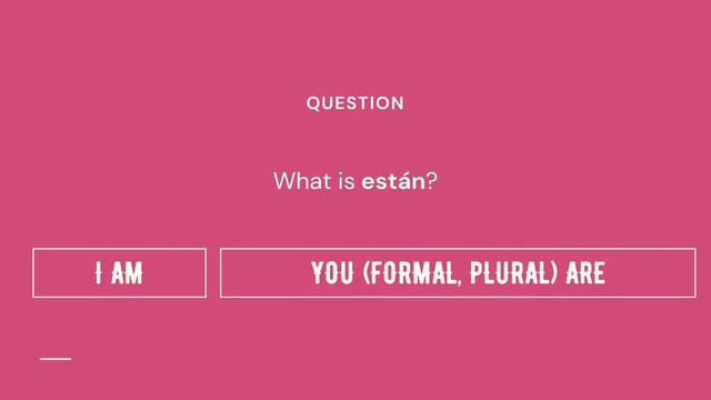 TO BE-ESTAR: Spanish Irregular verb conjugation quiz | Conjugations in Spanish| Present tense verb смотреть онлайн