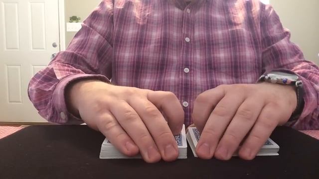 How to table riffle shuffle without card bending смотреть онлайн