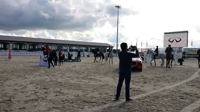 АСЦ Infiniti — партнер регионального командного Чемпионата FRI–Евразия–2019 по конкуру в России (1) смотреть онлайн
