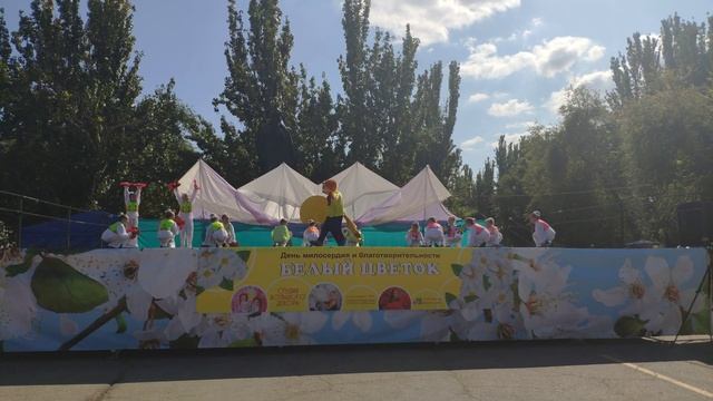 Ансамбль Виктория/Барбарики 2019/ акция Белый цветок смотреть онлайн