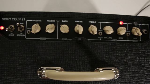 VOX Night Train G2 NT15C1 Combo - Demo смотреть онлайн