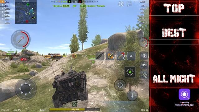 FV 215B (183) Рандом + РБ | Tanks Blitz смотреть онлайн