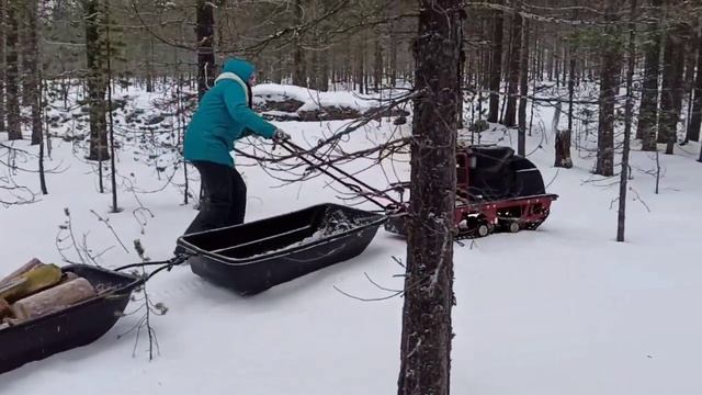 MOTODOG 500 20 лс Второй выезд г. Кандалакша мотобуксировщик мотодог #MotoDog#Loncin20лс смотреть онлайн