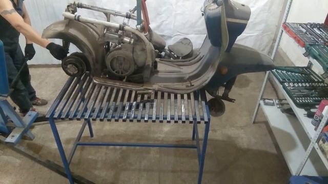 Мотороллер Электрон кастом. смотреть онлайн