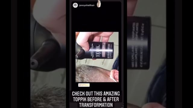 Toppik поможет скрыть залысины смотреть онлайн