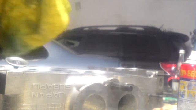 Теория ДВС. Сборка ГБЦ притераем клапана часть 1 на subaru ej255 turbo смотреть онлайн