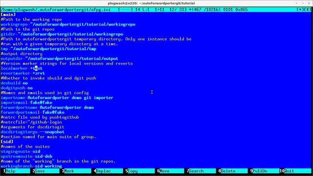 autoforwardportergit, automating the merging of downstream changes смотреть онлайн