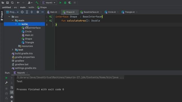 Abstract classes and Interface смотреть онлайн