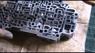 АКПП 6Т40 часть 2 разбор плиты (гидроблока). смотреть онлайн