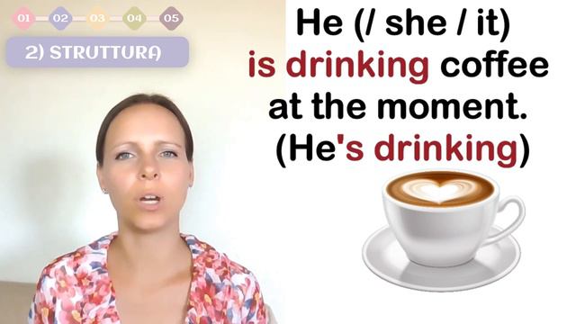 TEMPI VERBALI: PRESENT CONTINUOUS смотреть онлайн
