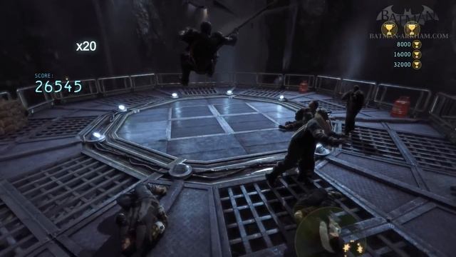Batman: Arkham Origins - Intensive Training [as Deathstroke] - Combat Challenge смотреть онлайн
