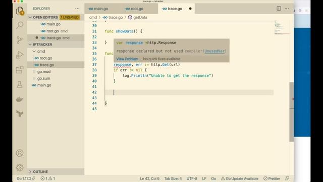 Build IP Tracker - CLI tool using Golang & Cobra смотреть онлайн