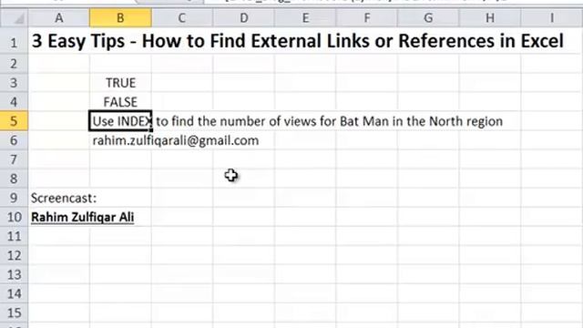 16 - How to Find External Links or References in Excel - Excel Basement смотреть онлайн
