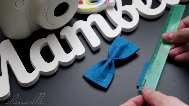 DIY: Бабочка из фетра║Идея для праздничной фотосесии смотреть онлайн