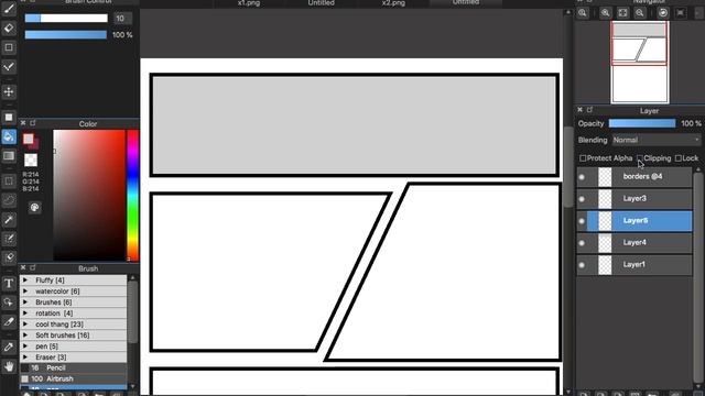 HOW TO MAKE A MANGA/COMIC PAGE IN MEDIBANG | Panels, Screentones, etc смотреть онлайн