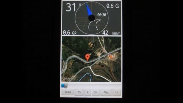 Traction Monitor-S (G-Force/Lean Angle Monitor + Recording) смотреть онлайн