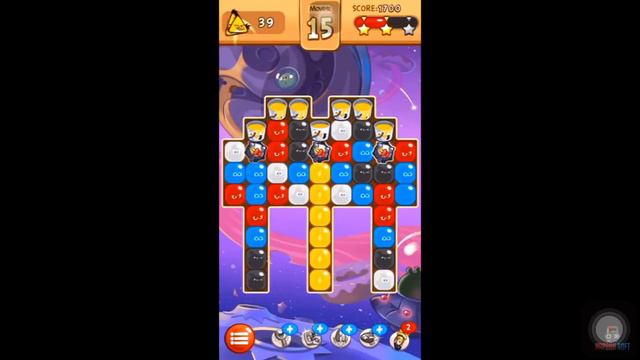 Angry Birds Blast - 3 Stars Walkthrough Level 77 [4K 60FPS] смотреть онлайн