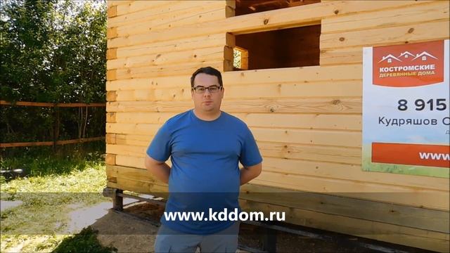 Строительство дома из бруса во Владимирской области - отзыв смотреть онлайн