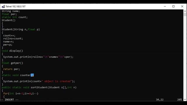 TYBCS Java I Practical Sem. I Assignment No. 2 Set A Q. 2 смотреть онлайн
