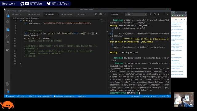 [Rust] Making a new crate and polling for git repo changes смотреть онлайн