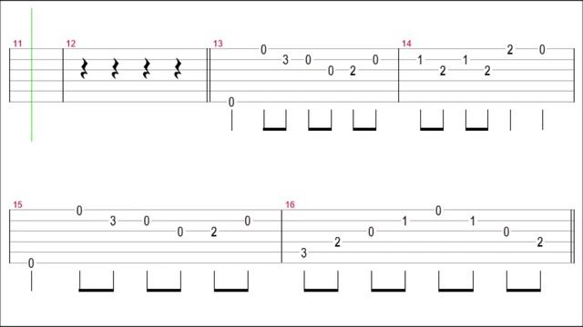 Rainbow - Rainbow Eyes Guitar Solo Tab+BackingTrack