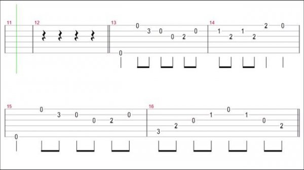 Rainbow - Rainbow Eyes Guitar Solo Tab+BackingTrack