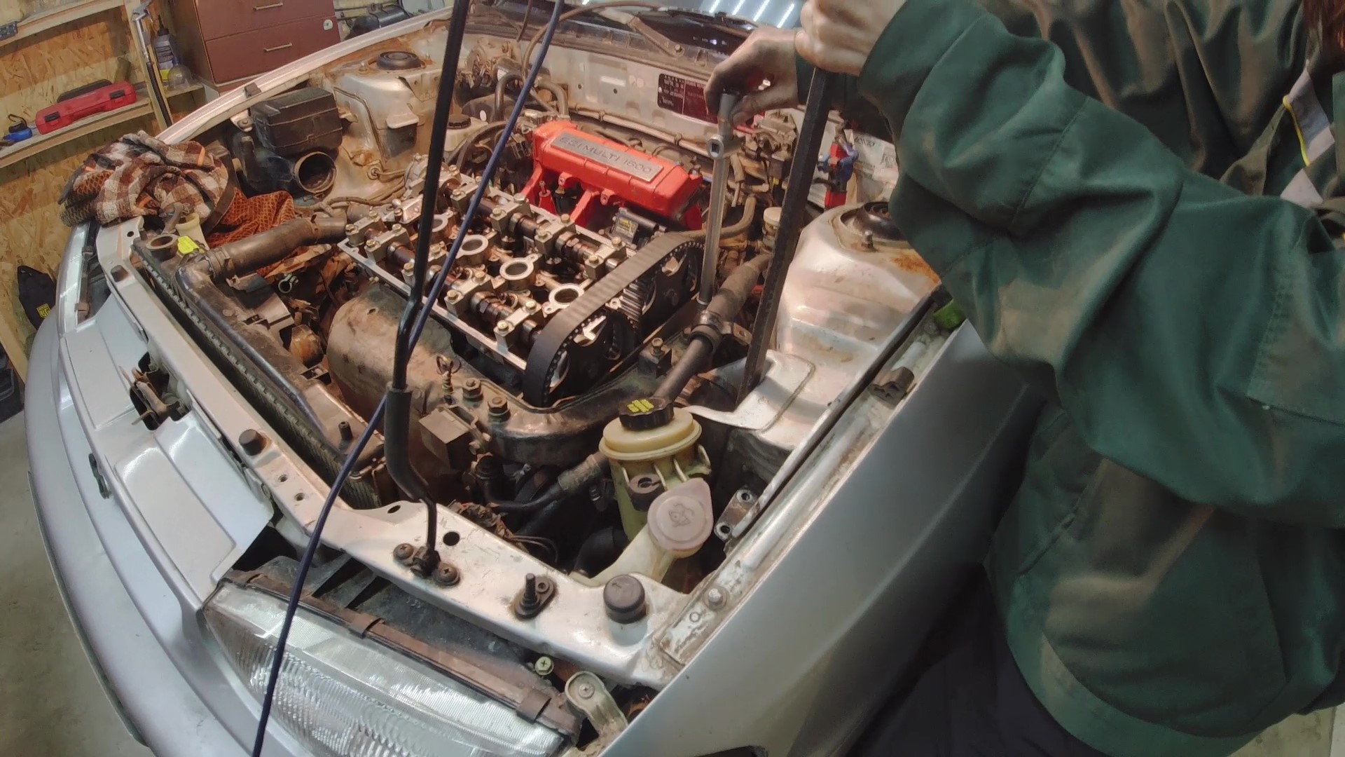 Ремонт автомобиля своими руками. Порядок действий при установке ремня ГРМ смотреть онлайн