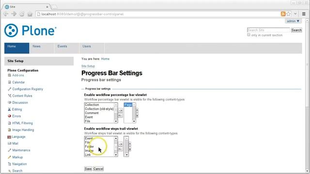EEA Progress Bar (Plone Add-on) смотреть онлайн