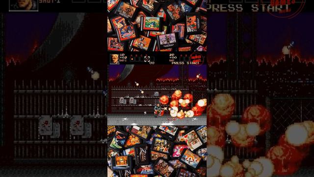 Contra - Hard #ретропонедельник #shorts #sega #segamegadrive2 #shorts смотреть онлайн