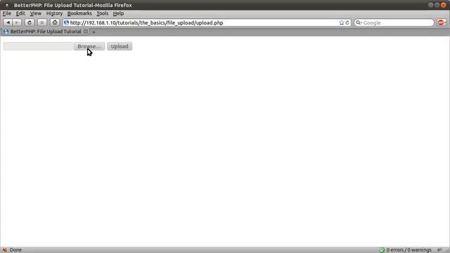 PHP Basics: File Upload смотреть онлайн