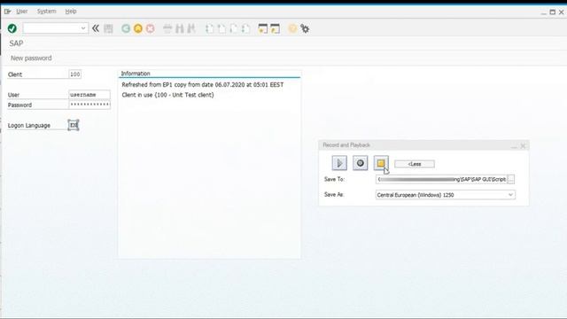 How to record macro in SAP using SAP scripting - Simple Excel VBA смотреть онлайн
