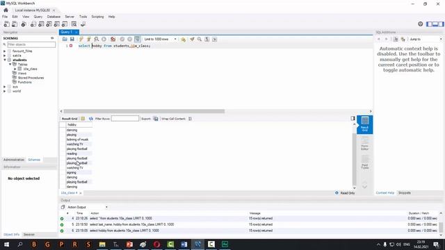 Operations with select statement смотреть онлайн